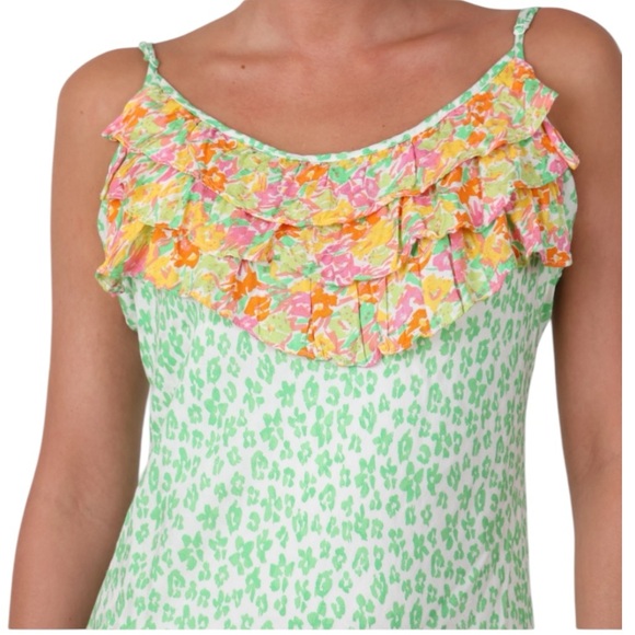 RIXO x Target green cheetah animal print maxi dress - Picture 6 of 9